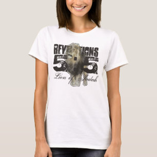 Camiseta Escritura de la biblia - león de Judah - MUJERES 