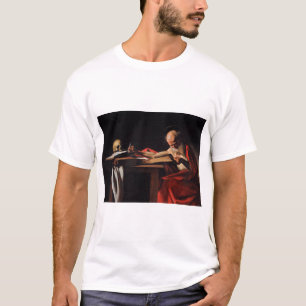 Camiseta Escritura de Saint Jerome (por Caravaggio)