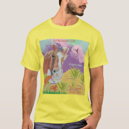 Camiseta Escritura de sonrisas de amapola
