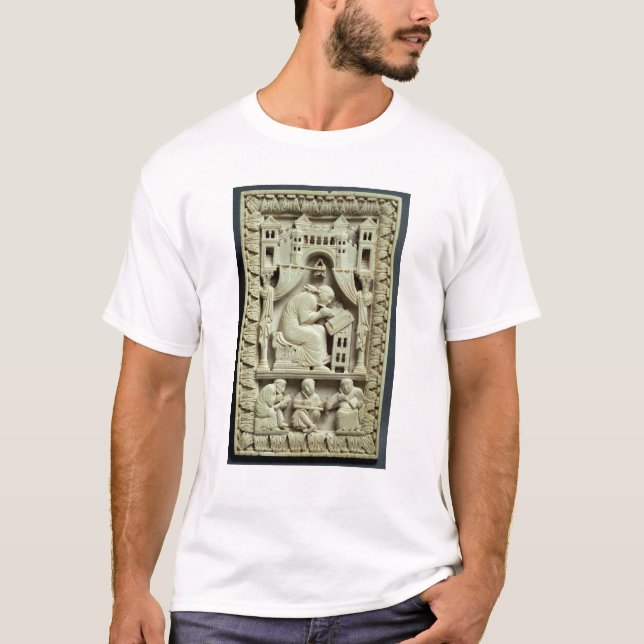 Camiseta Escritura de St Gregory con los escribanos abajo (Anverso)