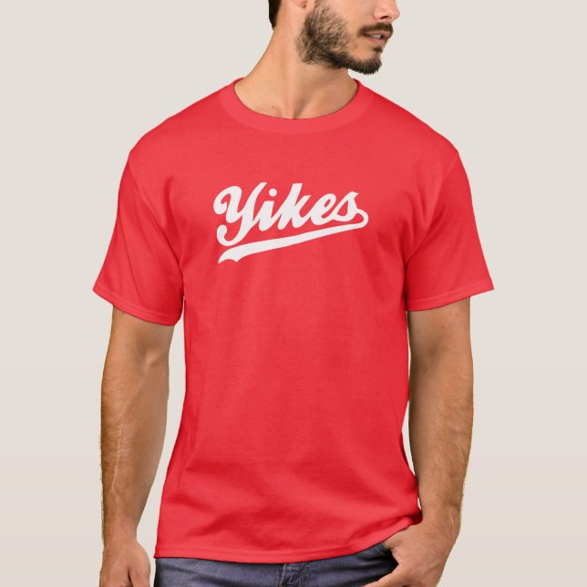 Camiseta Escritura de Yikes (Anverso)