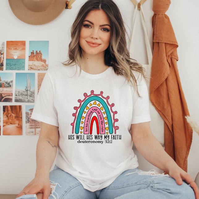 Camiseta Escritura del arco iris de la biblia (Subido por el creador)