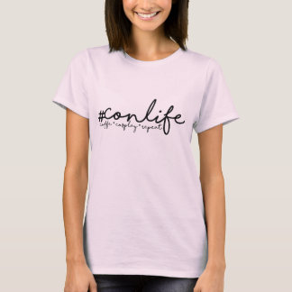 Camiseta Escritura del #Conlife
