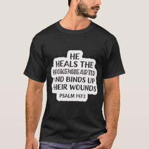 Camiseta Escritura del Día Salmo 147:3