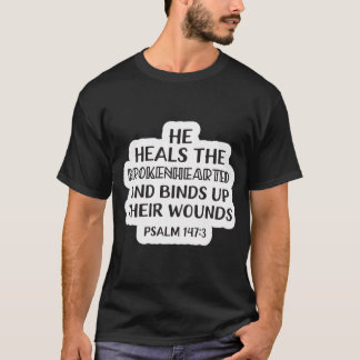 Camiseta Escritura del Día Salmo 147:3