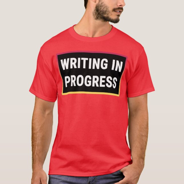 Camiseta Escritura en Progreso chica chica (Anverso)