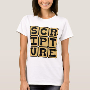 Camiseta Escritura, Estudio Bíblico