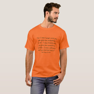 CAMISETA ESCRITURA T-SHIRT/CUSTOMIZABLE DE MATTHEW 25-35
