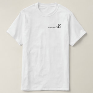 Camiseta Escrituras de animales (Derechos)