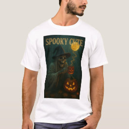 Camiseta Escrúpulo de Halloween espeluznante con calabaza y