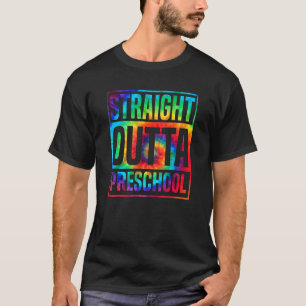 Camiseta Escrutinio recto de los tintes preescolares para h