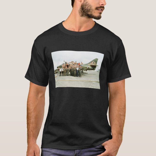 Camiseta Escuadrilla 1984 de RNZAF 75 (Anverso)