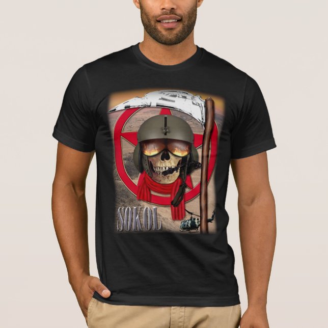 Camiseta Escuadrilla del helicóptero de SOKOL (Anverso)