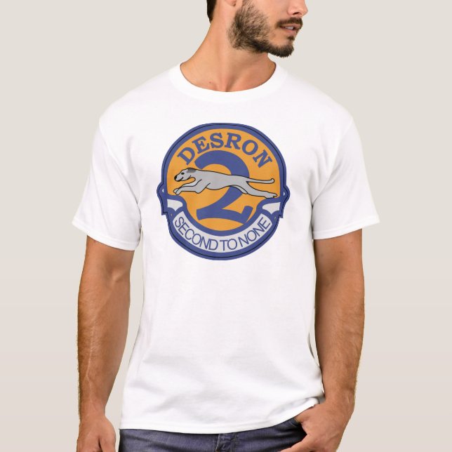 Camiseta Escuadrilla DESRON - 2 del destructor (Anverso)