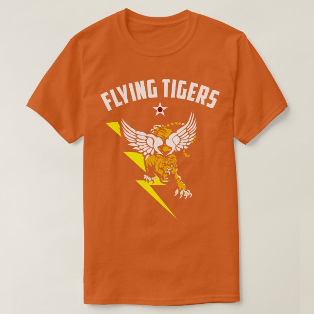 Camiseta Escuadrón 2 del Tigre Volante Tributo (Diseño del anverso)