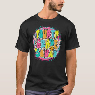 Camiseta Escuadrón Arcoiris de cuarto grado de regreso prof