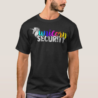 Camiseta Escuadrón arcoiris de seguridad de Unicorn Tee Fun