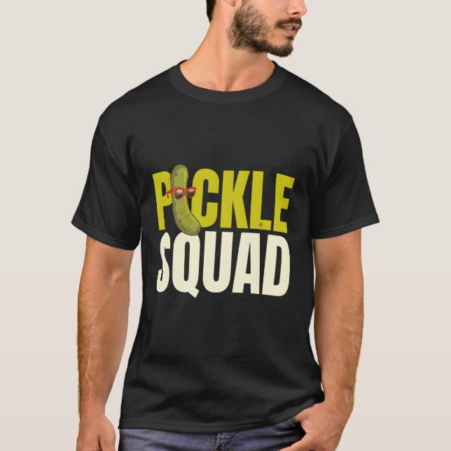 Camiseta Escuadrón Cucupember Vegan Pickle Squad (Anverso)