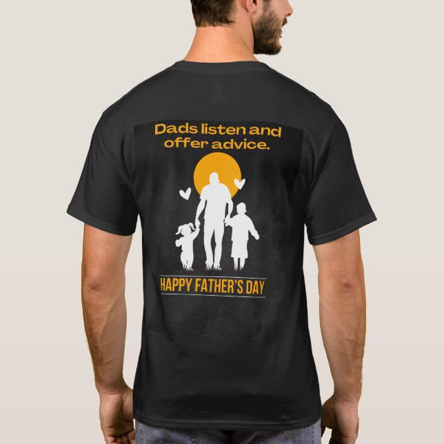 Camiseta Escuadrón Dad Bod (Reverso)