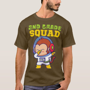 Camiseta Escuadrón de 2º grado, de vuelta a la escuela, mon