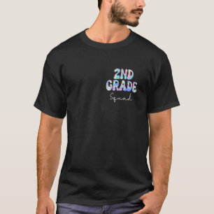 Camiseta Escuadrón de 2º grado Groovy de vuelta al profesor