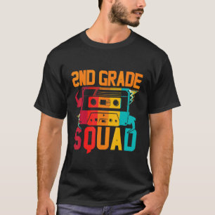 Camiseta Escuadrón de 2do Grado Boombox Vintage Años 80 Pro