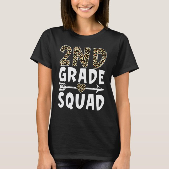 Camiseta Escuadrón de 2do Grado Leopardo Maestro de Segundo (Anverso)