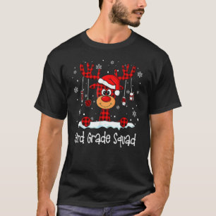 Camiseta Escuadrón de 3er grado de catedrático de Santa Hat
