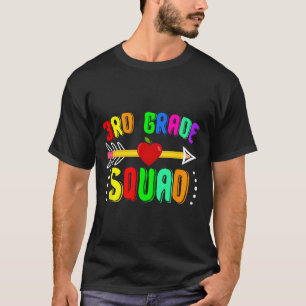 Camiseta Escuadrón de 3er Grado de Regreso a la Escuela Mae