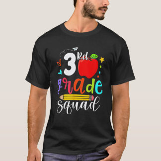 Camiseta Escuadrón de 3er grado Tercer maestro Equipo de es