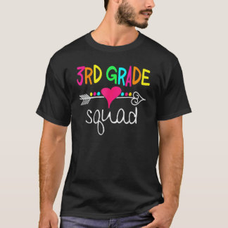 Camiseta Escuadrón de 3er grado Tercer maestro equipo de es