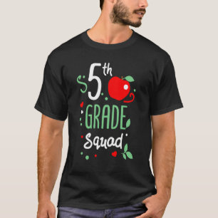 Camiseta Escuadrón de 5to Grado de Regreso a la Escuela Qui