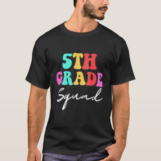 Camiseta Escuadrón de 5to Grado De vuelta a la escuela Prof