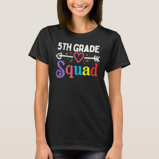 Camiseta Escuadrón de 5to grado quinto primer día de clase 