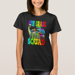 Camiseta Escuadrón de 6to Grado Camión Monstruo Dinosaurio 