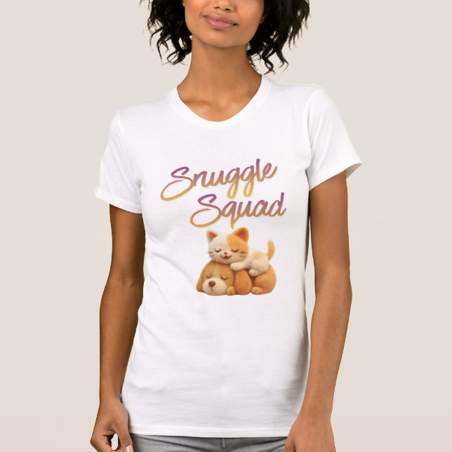 Camiseta Escuadrón de Abrazos  (Anverso)