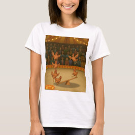 Camiseta escuadrón de acrobacias de pollitos alegres