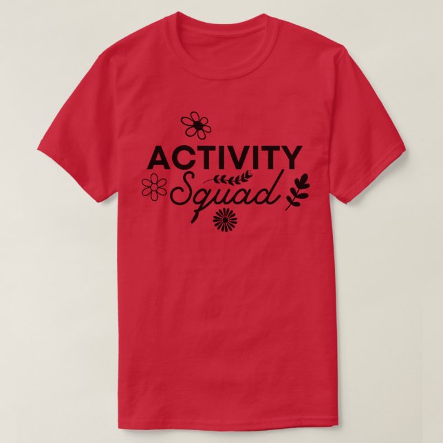 Camiseta Escuadrón de actividades 3 (Diseño del anverso)