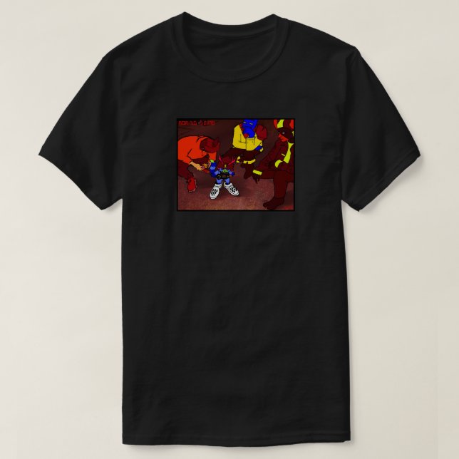 Camiseta Escuadrón de amarre (Diseño del anverso)