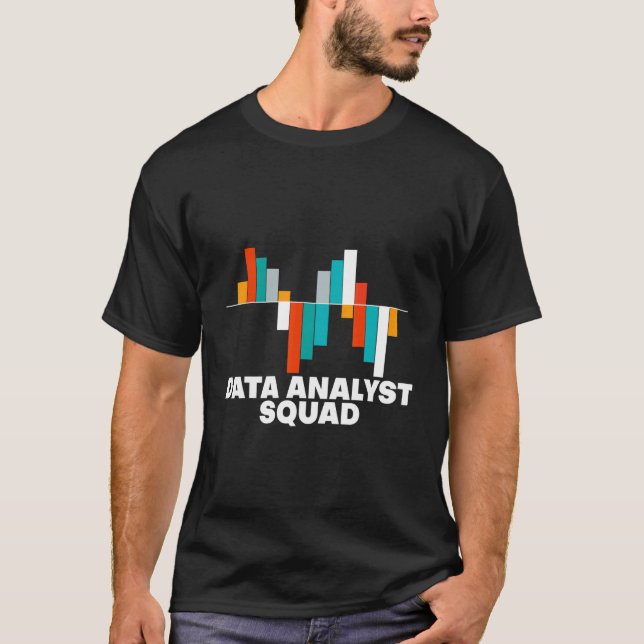 Camiseta Escuadrón de analistas de datos (Anverso)