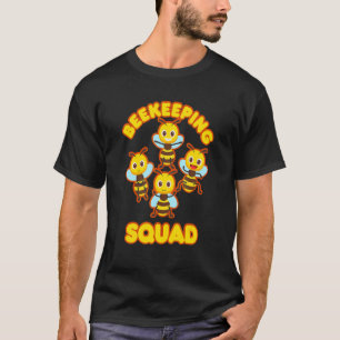 Camiseta Escuadrón de Apicultores Abeja Linda Miel Naturale