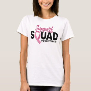 Camiseta Escuadrón de Apoyo al Cáncer de Mama Superviviente