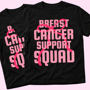 Camiseta Escuadrón de Apoyo al Cáncer de Seno Listón Rosa