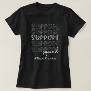 Camiseta Escuadrón De Apoyo De Equipo personalizado Para Gu