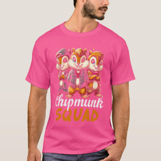 Camiseta Escuadrón de ardillas para amante de las ardillas