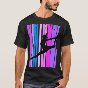 Camiseta Escuadrón de baile de cumpleaños de bailarinas de 