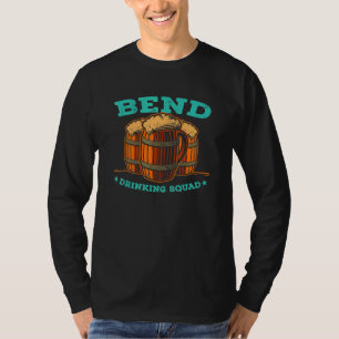 Camiseta Escuadrón De Bebidas De Bend Oregon Homebrewing O 