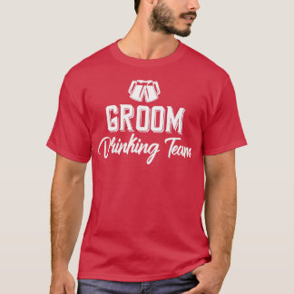 Camiseta Escuadrón de bebidas de Groom