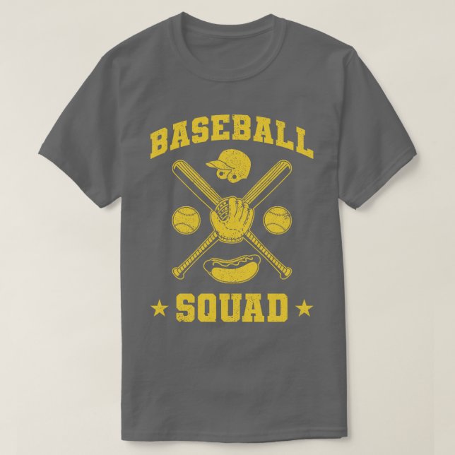 Camiseta Escuadrón de béisbol V7 (Diseño del anverso)