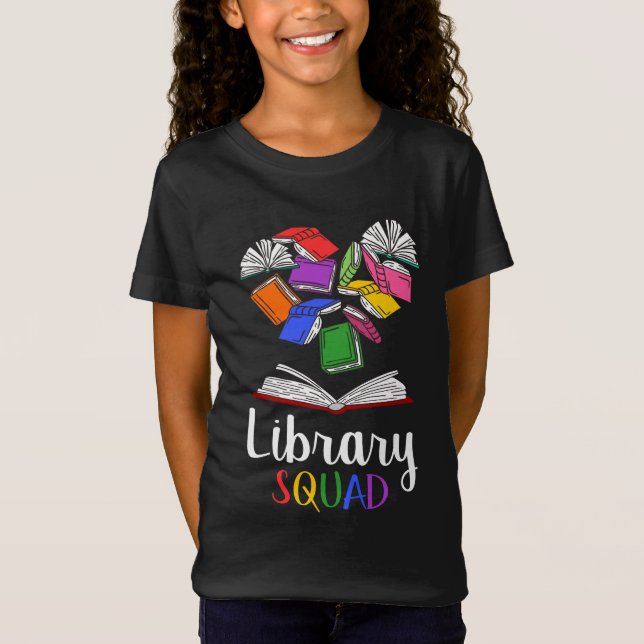 Camiseta Escuadrón de biblioteca I (Anverso)